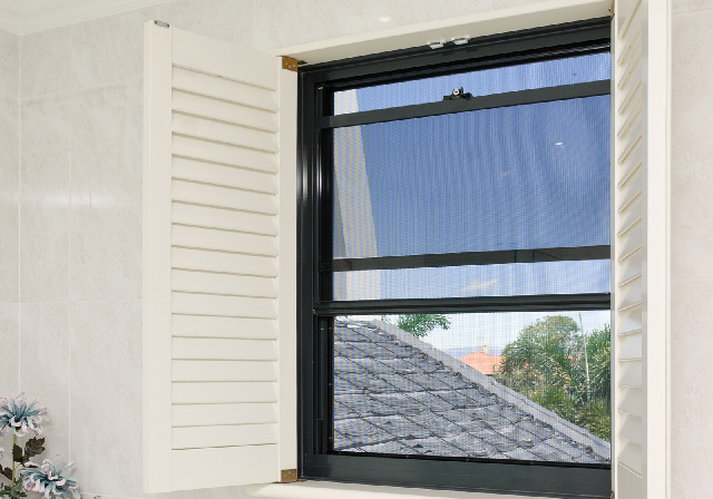 Crimsafe on sash windows