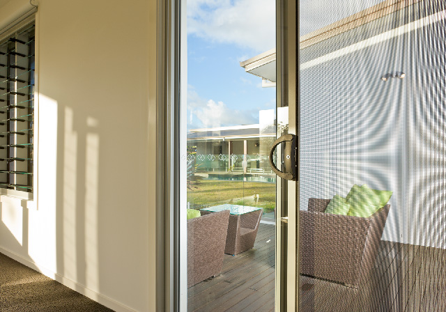 Crimsafe on sliding doors